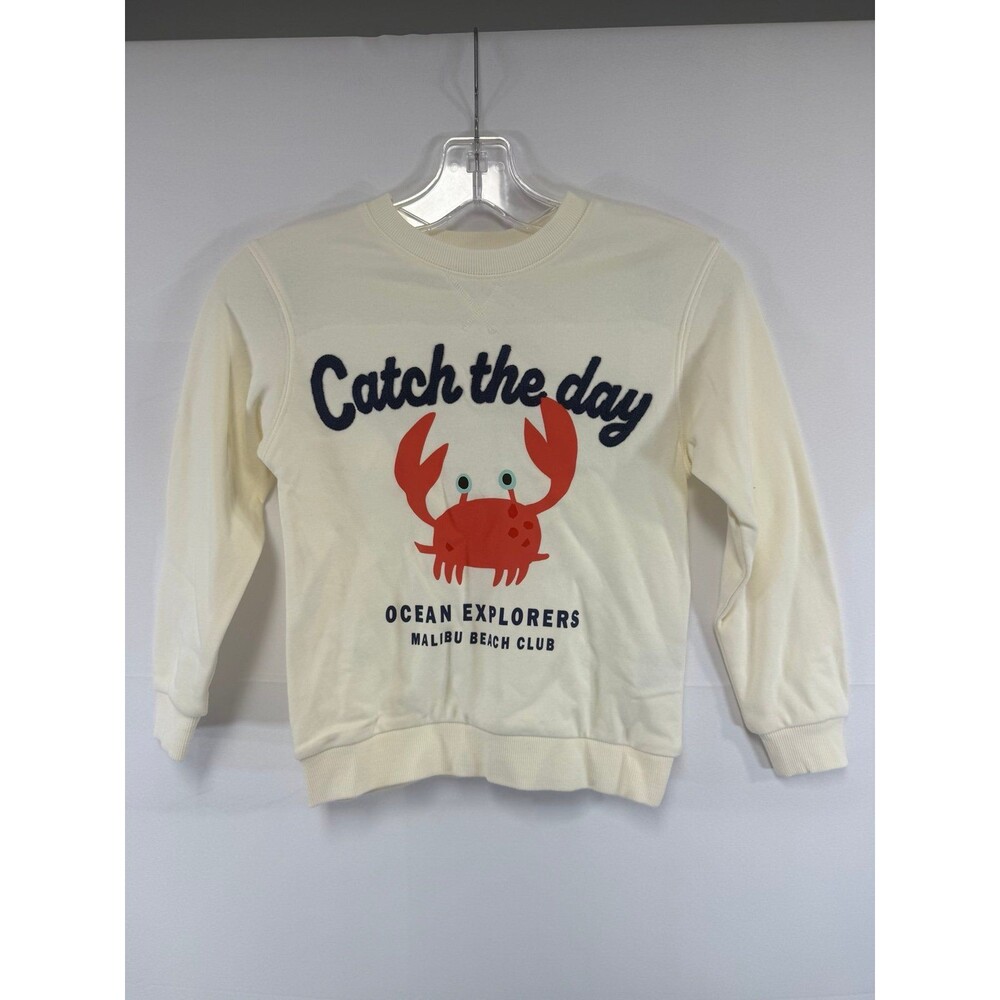 H&M Kids Long Sleeve Crab Shirt Size 6X/7 NEW WITH TAG